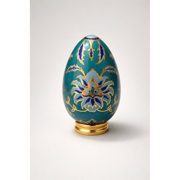 Franklin Mint Other - Franklin Mint "Turkish Tradition" Egg – Vintage Porcelain Collectible (1990s)